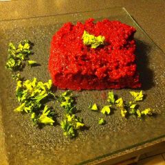 Risotto de betteraves