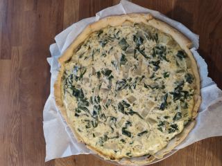 Quiche Blettes Ricotta Parmesan